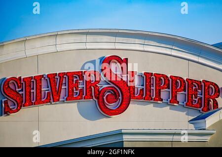 Le Silver Slipper Casino Hotel est en photo, le 21 août 2021, à Bay Saint Louis, Mississippi. Casino Silver Slipper a été construit en 2006. Banque D'Images