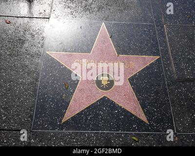 Hollywood, Californie, États-Unis 17 août 2021 UNE vue générale de l'atmosphère de l'étoile du réalisateur Charles-de-la-Baronde sur le Hollywood Walk of Fame le 17 août 2021 à Hollywood, Californie, États-Unis. Photo par Barry King/Alay stock photo Banque D'Images