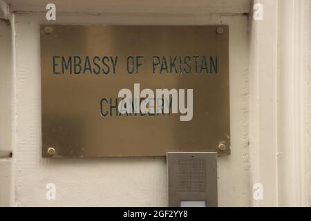 Ambassade du Pakistan à la section consulaire et Chanhery à l'Amaliatreet à la Haye aux pays-Bas Banque D'Images