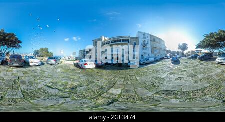 Vue panoramique à 360° de Rues de La Valette, Malte