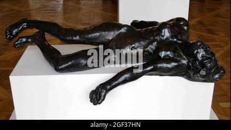 Auguste Rodin (1840-1917). Sculpteur français. Le Martyr, élargissement, 1899. Bronze. La fonderie Alexis Rudier. Musée Rodin. Paris. France. Banque D'Images