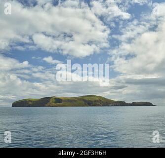 Eilean Mhuire dans les Shiant Isles Banque D'Images