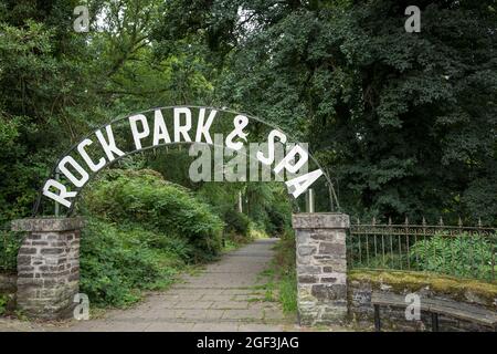 Le Rock Park and Spa de style victorien à Llandrindod Wells, au pays de Galles, au Royaume-Uni Banque D'Images