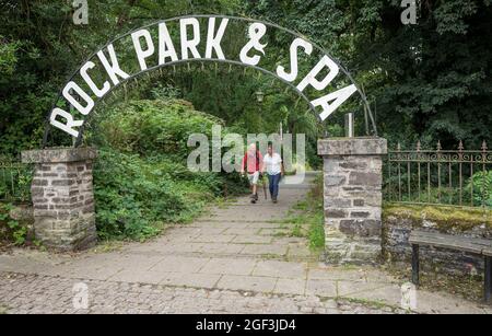 Le Rock Park and Spa de style victorien à Llandrindod Wells, au pays de Galles, au Royaume-Uni Banque D'Images