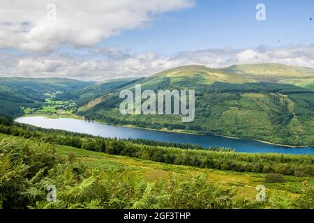 Découvrez la vallée de Talybont dans le parc national de Brecon Beacons Powys, au sud du pays de Galles Banque D'Images