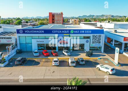 Volkswagen car Agency, vente de voiture à Paseo Río Sonora ou Vado del Rio Sonora. Hermosillo, Mexique. (Photo de Luis Gutierrez / NortePhoto.com) Agencia Banque D'Images