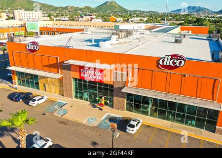 Vue générale du magasin de meubles de DICO dans le pavillon Reforma situé sur Paseo Río Sonora ou Vado del Rio Sonora. Hermosillo, Sonora Mexique. (Photo par Banque D'Images