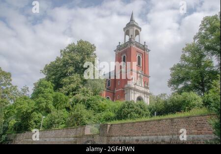 Paroisse baptiste d'Aix-la-Chapelle-Saint-Johann. Depuis 2010, elle est l'une des quatre églises de la paroisse de Saint-Gregor von Burtscheid. Banque D'Images