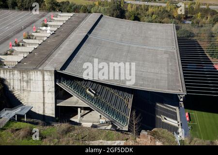 Estádio Municipal de Braga projeto arq. Eduardo Souto Moura Braga - Portugal Banque D'Images