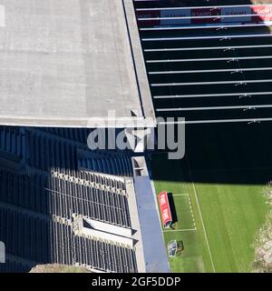 Estádio Municipal de Braga projeto arq. Eduardo Souto Moura Braga - Portugal Banque D'Images