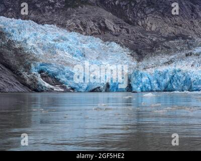 Dawes Glacier, Endicott Arm, Alaska, États-Unis Banque D'Images