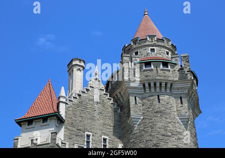 Casa Loma, 1914 - Toronto, Canada Banque D'Images