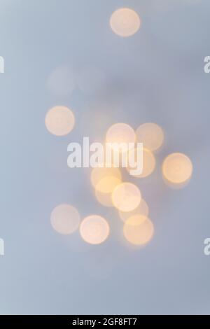 arrière-plan abstrait bokeh, photographie avec lumières floues Banque D'Images