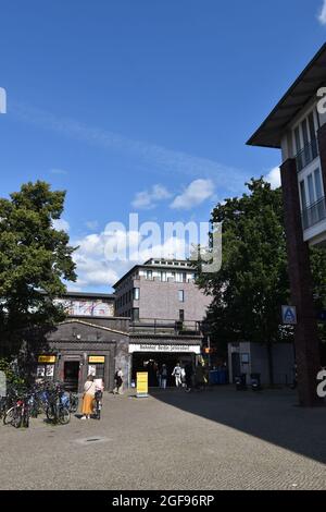 S-Bahnhof à Berlin-Zehlendorf, Allemagne Banque D'Images