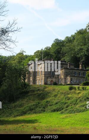 Château Willersley de Sir Richard Arkwright à Cromford Banque D'Images