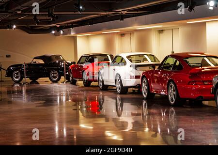 Porche Experience Center, Sport Driving School, Atlanta, Géorgie, Banque D'Images