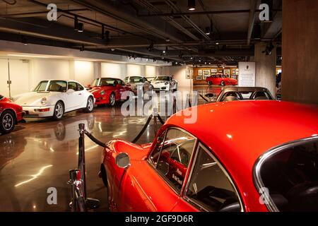 Porche Experience Center, Sport Driving School, Atlanta, Géorgie, Banque D'Images