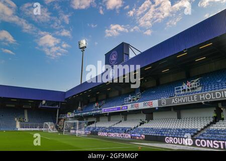 LONDRES, ROYAUME-UNI. 24 AOÛT QPR Stadium avant le match de la Carabao Cup entre Queens Park Rangers et Oxford United au Kiyan Prince Foundation Stadium, Londres, le mardi 24 août 2021. (Crédit : Ian Randall | INFORMATIONS MI) crédit : INFORMATIONS MI et sport /Actualités Alay Live Banque D'Images