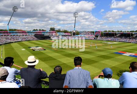 Edgbaston Cricket Ground Angleterre contre Inde 30/06/2019 Banque D'Images
