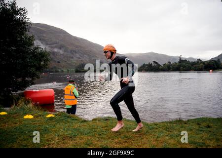 Triathlon Helvellyn - septembre 6th 2020 Banque D'Images