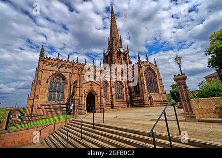 UK,South Yorkshire,Rotherham Minster Banque D'Images