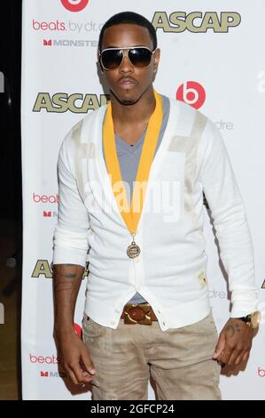 Singer Jeremih assiste aux arrivées de la 23e édition annuelle des ASCAP Rhythm & Soul Awards à l'hôtel Beverly Hilton le 25 juin 2010 à Los Angeles, Californie. Banque D'Images