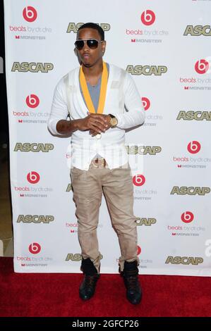 Singer Jeremih assiste aux arrivées de la 23e édition annuelle des ASCAP Rhythm & Soul Awards à l'hôtel Beverly Hilton le 25 juin 2010 à Los Angeles, Californie. Banque D'Images