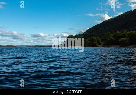 Loch Lomond pendant des vacances en Ecosse Banque D'Images