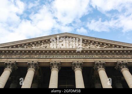 L'église de la Madeleine à Paris, France Banque D'Images