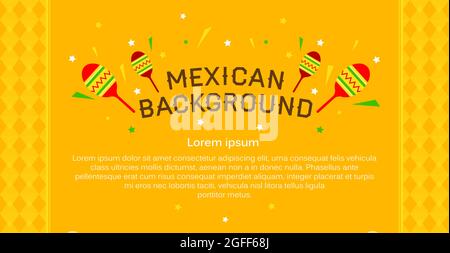 Modèle de fête pour la bannière, le menu, l'invitation au festival. Espace pour le texte, espace de copie Illustration de Vecteur