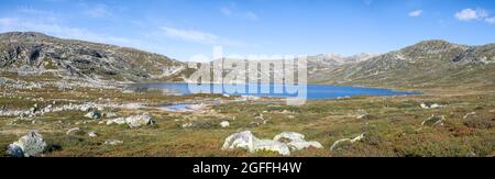 Panorama haute résolution de la commune de Vinje dans la région du Telemark Banque D'Images