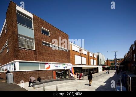 Ellesmere Port, le centre commercial Port Arcades Banque D'Images
