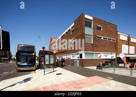 Ellesmere Port, le centre commercial Port Arcades Banque D'Images