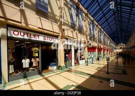 Ellesmere Port, le centre commercial Port Arcades Banque D'Images