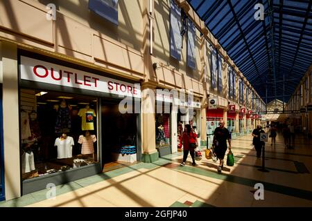 Ellesmere Port, le centre commercial Port Arcades Banque D'Images