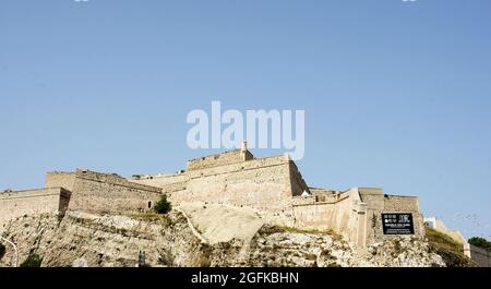 Forteresse de Saint-Jean à Marseille, France, Europe Banque D'Images