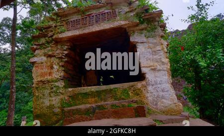 Le plus ancien temple de Lord Shiva, parc national de Kanger, Bastar, Chhattisgarh, Inde Banque D'Images