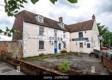 Le Dukes Head Pub fermé à Hythe, dans le Kent Banque D'Images