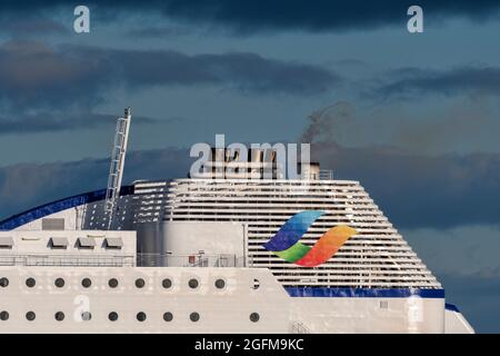 Le ferry Armorique est exploité par Brittany Ferries sur les routes entre l'Angleterre, la France et l'Irlande Banque D'Images