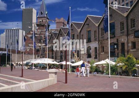 Australie. Nouvelle-Galles du Sud. Sydney. The Rocks. Banque D'Images