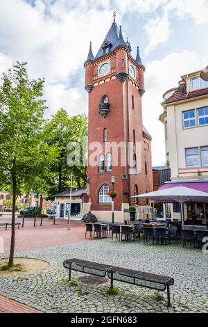 Paysage urbain de Gronau, Nordrhine-westfalen, Allemagne Banque D'Images