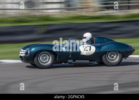 1956 Ecurie Ecosse D Type Jaguar Banque D'Images