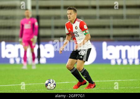 BORAS, SUÈDE - AOÛT 26 : Jens Toornstra de Feyenoord lors du match de la Ligue des conférences de l'UEFA entre IF Elfsborg et Feyenoord à l'arène de Boras le 26 août 2021 à Boras, Suède (photo de Yannick Verhoeven/Orange Pictures) Banque D'Images