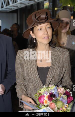 La princesse Alexandra du Danemark arrive et parle de la réalisation de journalisme jeune entreprise à la Maison Industri danoise au séminaire Weekedn à Copenhague Danemark avril 22,2006 (photo de Francis Dean/Dean Pictures) Banque D'Images