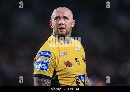 Nathan Massey (14) de Castleford Tigers pendant le match Banque D'Images