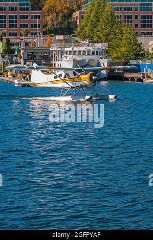 Avion de mer Kenmore sur le lac Washington près de Seattle, Washington Banque D'Images