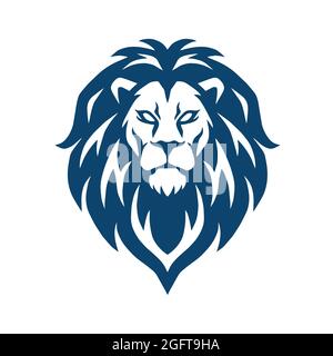 Logo Lion Head Vector Illustration de Vecteur