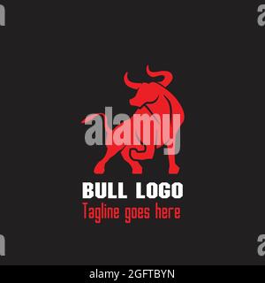 Logo Bull : une inspiration exclusive Illustration de Vecteur