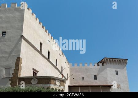 Palazzo Orsini Pitigliano Toscane Italie Banque D'Images