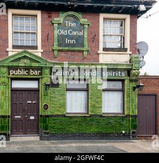 L'ancienne maison publique The Old Canal Inn, Shirley Avenue, Milton, Portsmouth, Hampshire, Angleterre, Royaume-Uni Banque D'Images